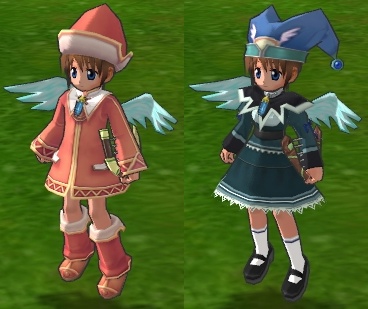 衣替え(左:前、右:後)